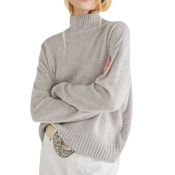 Free People Sweaters - Free People Poppy Cashmere Turtleneck
